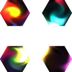 abstract background in form a shape vector image