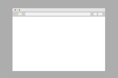 browser window flat icon internet vector image