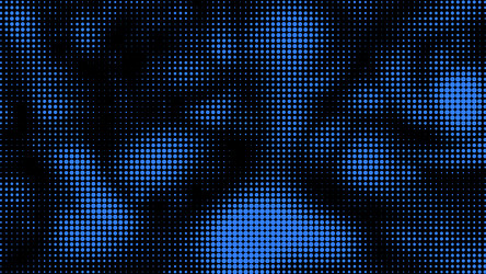 colored dot array background isolated sea wave vector image