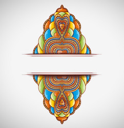 abstract background with frame vector image