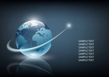 Global Network Connection vector image