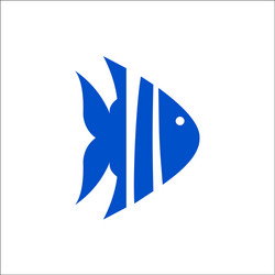 fish logo Vector Image