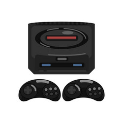 retro video game controller vector