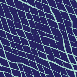 Sloppy Doodle Rhombus Pattern Vector Image