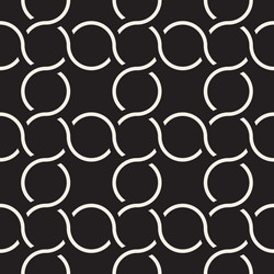 Geometric Line Tiling Pattern vector image
