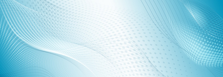 abstract background of halftone dots and curved vector image