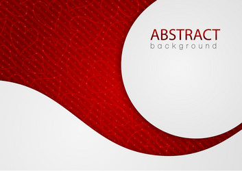 Abstract Red Heart Background vector image