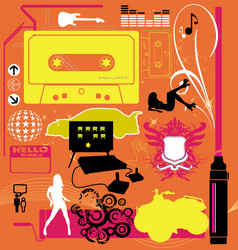 Retro Arcade Vibes vector image