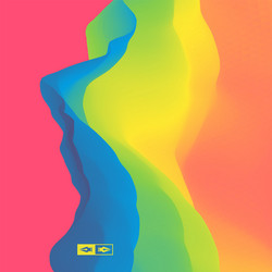 abstract background dynamic effect technology vector image