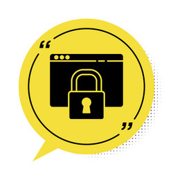 black secure your site with https ssl icon vector image