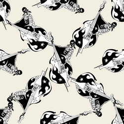 seamless pattern vector image