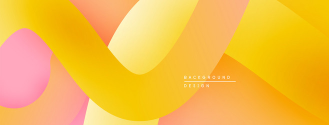 abstract background features overlapping rounded vector image