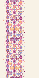 Abstract drops vertical seamless pattern vector