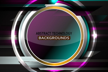 Gradient Circle Background vector image