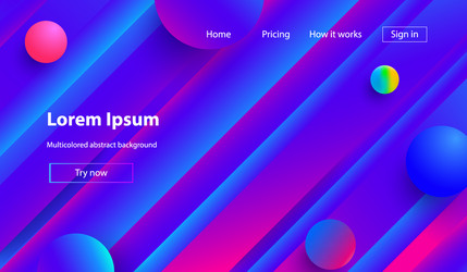 liquid color background design fluid gradient vector image