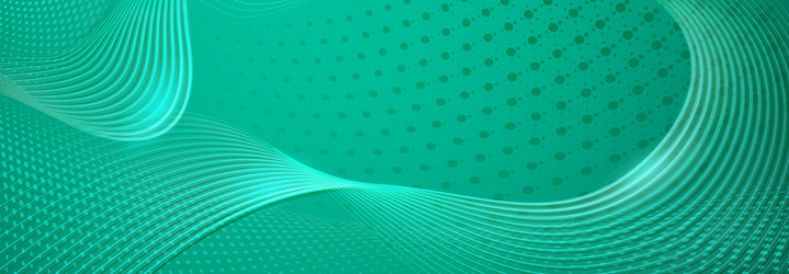 abstract background of halftone dots and curved vector image