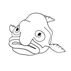 Cute Blobfish Vector Clipart Stock Illustration - Download Image Now - Blob,  Fish, Anthropomorphic Face - iStock