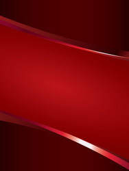 Glossy Red Abstract Background vector image