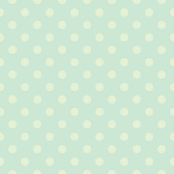 Mint Green Polka Dot Pattern vector image