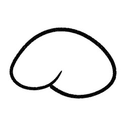 organic blob shapes with irregular fluid forms vector image