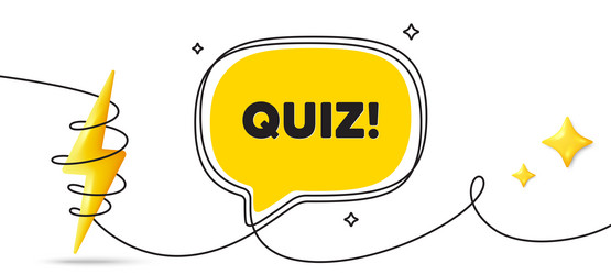 quiz symbol answer question sign continuous line vector image