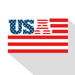 United States Flag Vector Image