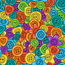 sewing buttons vector