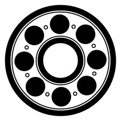 ball bearing mechanism rotation rolling vector