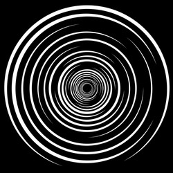 abstract swirl twirl spiral element rotating vector image