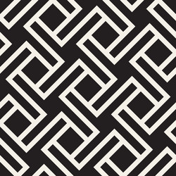 Geometric Lattice Pattern vector image