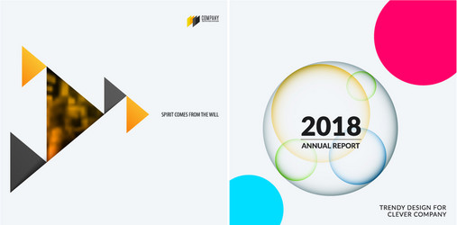 set of abstract design for graphic template vector image