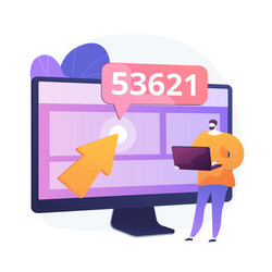 search engine optimization concept metaphor vector image