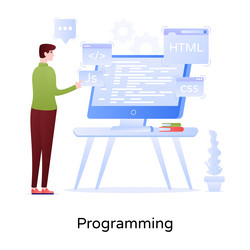 programming vector image