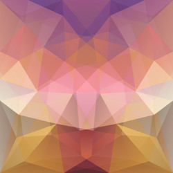 Geometric Triangular Mosaic Background vector image