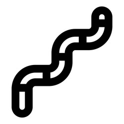 worm a harmful virus for computer vector image