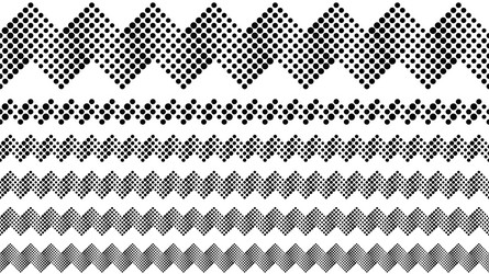 geometric repeating abstract dotted pattern page vector image
