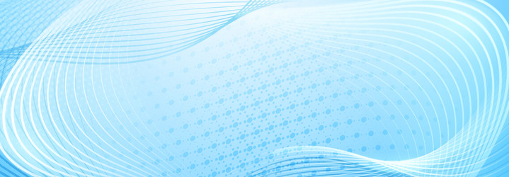 abstract background of halftone dots and curved vector image