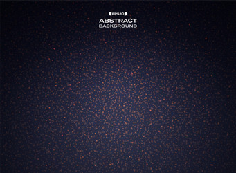 abstract of texture orange circle bokeh on dark vector image