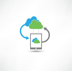 Cloud Computing vector image