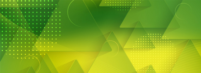 Modern 3D Green Abstract Background vector image