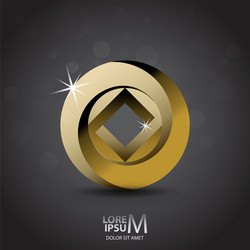 Impossible Loop & Square vector image