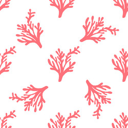 seamless summer color pattern of abstract shapes vector image