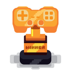 Videogames design vector