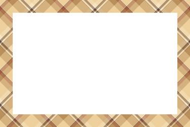 vintage frame scottish border pattern retro vector