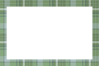 Vintage frame scottish border pattern retro vector