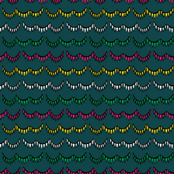 a festive bunting strings seamless pattern vector image