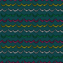 A festive bunting strings seamless pattern vector