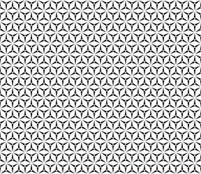 seamless pattern simple triangular texture vector image