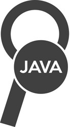 programming language isolated icon vector image