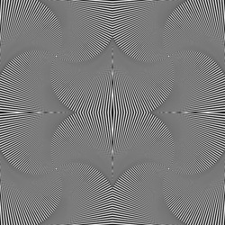 Rotating Square Mosaic - Geometric Pattern vector image
